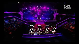 Alex Ilvahin - Roman Nabozhnyak  - Люди як кораблі - Voice of Ukraine 2018