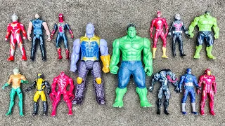Avengers Vs Thanos, Superman, Spiderman, Hulk, Wolverine, Black Panther, Ant-man, Captain America