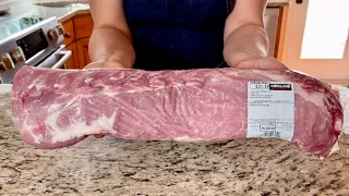 Costco Pork Loin / Costco 2024 / Costco Meat / Pork Loin Recipe / ASMR Cooking