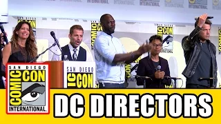 DC Comic Con Directors Ben Affleck, Patty Jenkins, Zack Snyder, David Ayer, Rick Famuyiwa, James Wan