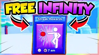 HOW TO GET *FREE* INFINITY in BLADE BALL!! (Roblox)