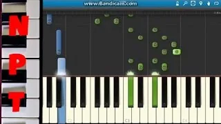 Honeymoon Avenue Piano Tutorial - Ariana Grande - Synthesia