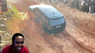 Battle of the 4x4 Mercedes v Range Rover v Maserati v Toyota: OFF-ROAD