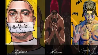 2Pac x Eminem x Hopsin - FreeStyle Session (2023 Mix By IGSounds)