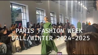 Paris Fashion Week Fall Winter 24-25 Vlog | Dawei, Meryll Rogge, Barbara Bui, + More