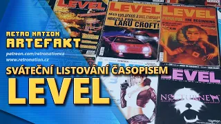 Artefakt: Sváteční listování časopisem LEVEL + Datadisk: Downhill Domination