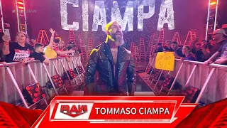 Tommaso Ciampa Returns with "No One Will Survive" theme song: WWE Raw, June 19, 2023