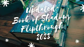 Book of Shadows Flipthrough | 2023 Update #bookofshadows