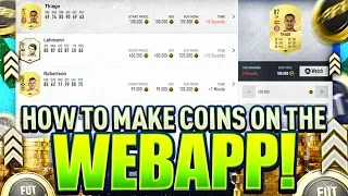HOW I'M MAKING COINS ON THE FIFA 20 WEB APP!! FIFA 20 Ultimate Team