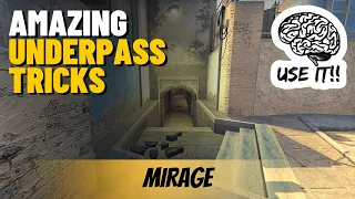 YOU NEED TO KNOW THIS UNDERPASS TRICKS ON MIRAGE