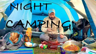 Night Camping 🏕️ In Deep Jungle Relaxing ||Night Camp || PART 2 MEN IN THE WOODS #camping #forest