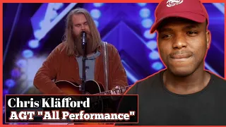 Chris Kläfford - America's Got talent 2019 all Performance 👌❤| Reaction