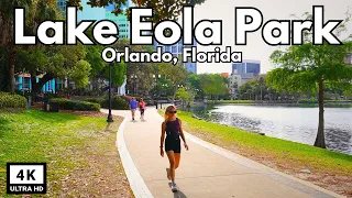 Lake Eola Park in Orlando, Florida