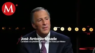 José Antonio Meade debate en MILENIO/ Video completo