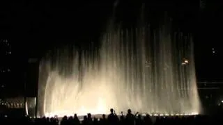 Поющие фонтаны Дубая. Dubai Fountain