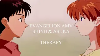 Therapy - Shinji and Asuka (Evangelion AMV)