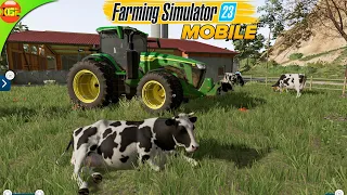 Cow Barn Purchased and Feeding Cows with Silage | Farming Simulator 23 Amberstone #20