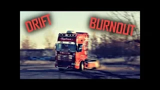 Scania 420 DRIFT & BURNOUT (Váczi Misi)