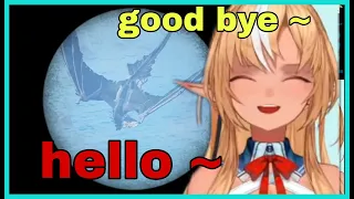 Shiranui Flare Enjoying Ark Sky And Meet Wyvern | Ark Lost Island [Hololive/Eng Sub]