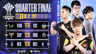 AIC 2021: 5th Anniversary | Quarterfinal Day 1 - Garena AOV