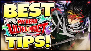 Top 5 BEST TIPS for Players in MHA Ultra Impact!