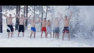 Снежный флешмоб от Красноярских самбистов