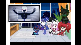 (fnaf/gacha) Sister Location REACTS "I Can't Fix You Song" (by CG5)