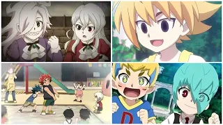 Beyblade Burst all characters as kids