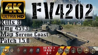 World of Tanks FV4202 - 8 Kills 4.6K Damage - 1 vs 3