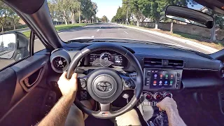 2022 Toyota GR86 Manual POV Test Drive (3D Audio)(ASMR)