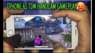 iPhone 6s HD+30FPS😍| Iphone 6s PUBG TDM Handcam Gameplay 2023 | 6s pubg test | LAG,Battery Test