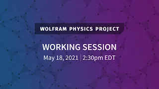 Wolfram Physics Project: Exploring Quantum Computing Tuesday, May 18, 2021