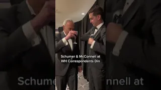 Chuck Schumer & Mitch McConnell at White House Correspondents Dinner | Comedian Matt Friend
