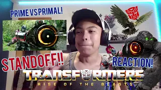 Transformers Rise Of The Beasts OPTIMUS PRIME Meets PRIMAL Clip REACTION ! "PRIME VS PRIMAL!"