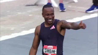 Akani Simbine Achieves a World Leading Time in the Men's 100m at the adidas Atlanta City Games