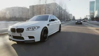 BMW M5 F10 Drifting in Almaty Kazakhstan