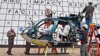 Second helicopter crash test