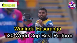 Wanindu Hasaranga t20 World Cup Best Perform #t20worldcup #cricket