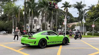 Porsche GT3RS Com Escapamento Secreat Weapon Fazendo Lauch Control *João Vilkas*