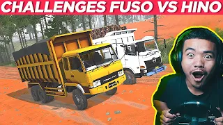 TRUK HINO VS FUSO DUMP TRUCK MENANG MANA?? - Spintires MUDRUNNER