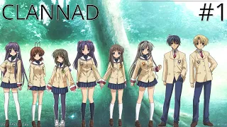 The Start Of Clannad, One Of The Best VN Ever (Part 1) - Clannad (PC)