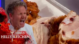 Gordon Going Berserk Over RAW CHICKEN | Hell's Kitchen