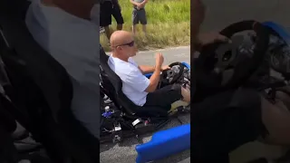 Fastest go kart in the world Hayabusa motor