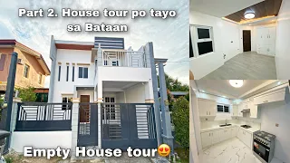 Part 2. House tour po tayo sa Bataan / Empty House tour / ofw dream house