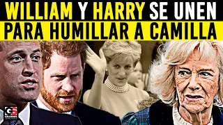 Príncipe Harry y William HUMILLARON a Camilla Parker en Público por BURLARSE de su Madre DIANA