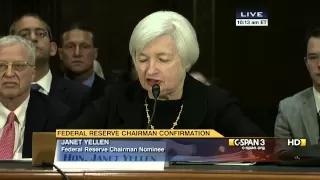 Janet Yellen Opening Statement (C-SPAN)
