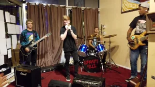 My band's first concert!!!!! (BROKE EVERYTHING)