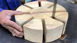 Woodworking Crafts Hands Always Creative Wonderful // Beautiful Wooden Tea Table Design Ideas