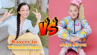 Jojo Siwa VS Kaycee in Wonderland Transformation 👑 From Baby To 2023