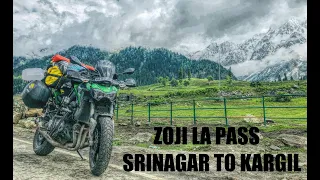 LADAKH 2019 | SRINAGAR TO KARGIL | DAY 8 | KAWASAKI Z900 | #BENGALURUBIKER #VINOIRONMAN